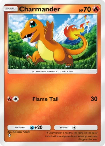 Charmander 258/429, carta do Pacote Deluxe Mega (Pokémon TCG Pocket)