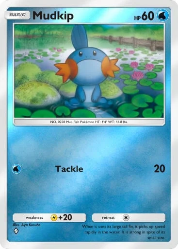Mudkip 278/429, carta do Pacote Deluxe Mega (Pokémon TCG Pocket)