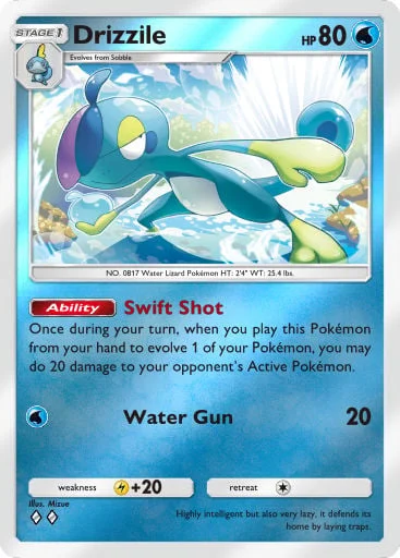 Drizzile 286/429, carta do Pacote Deluxe Mega (Pokémon TCG Pocket)