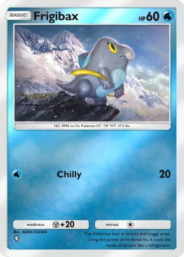 Frigibax 288/429, carta do Pacote Deluxe Mega (Pokémon TCG Pocket)