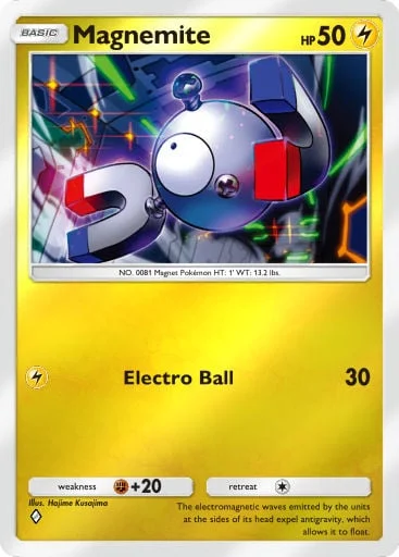 Magnemite 293/429, carta do Pacote Deluxe Mega (Pokémon TCG Pocket)