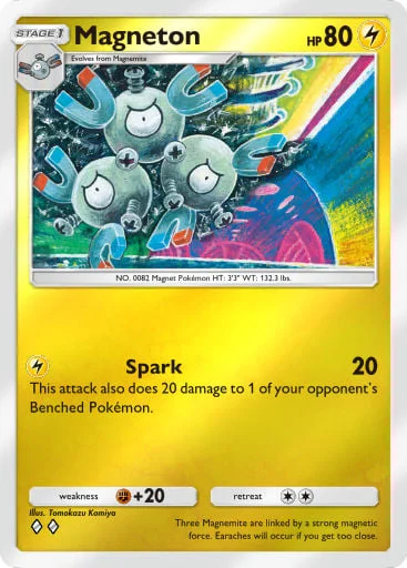 Magneton 294/429, carta do Pacote Deluxe Mega (Pokémon TCG Pocket)
