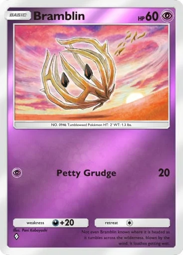 Bramblin 313/429, carta do Pacote Deluxe Mega (Pokémon TCG Pocket)
