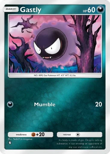 Gastly 326/429, carta do Pacote Deluxe Mega (Pokémon TCG Pocket)