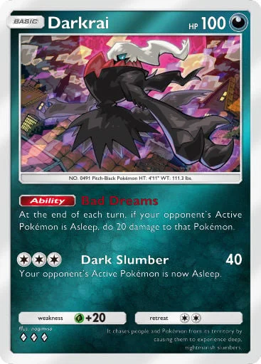 Darkrai 328/429, carta do Pacote Deluxe Mega (Pokémon TCG Pocket)
