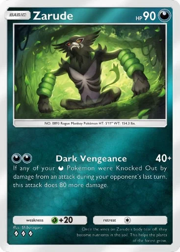 Zarude 331/429, carta do Pacote Deluxe Mega (Pokémon TCG Pocket)