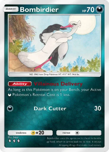 Bombirdier 332/429, carta do Pacote Deluxe Mega (Pokémon TCG Pocket)