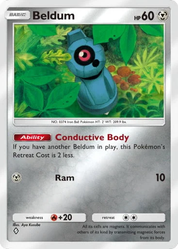 Beldum 336/429, carta do Pacote Deluxe Mega (Pokémon TCG Pocket)