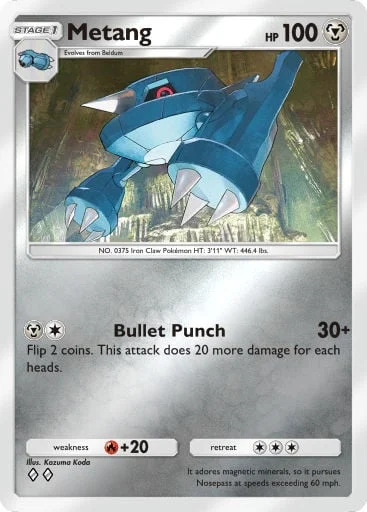 Metang 337/429, carta do Pacote Deluxe Mega (Pokémon TCG Pocket)