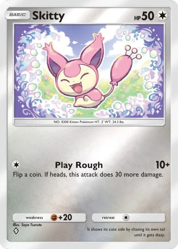 Skitty 354/429, carta do Pacote Deluxe Mega (Pokémon TCG Pocket)