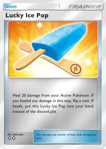 Lucky Ice Pop 364/429, carta do Pacote Deluxe Mega (Pokémon TCG Pocket)