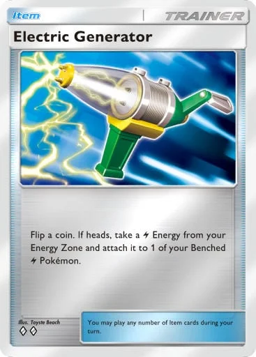 Electric Generator 365/429, carta do Pacote Deluxe Mega (Pokémon TCG Pocket)