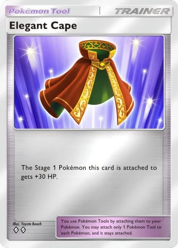 Elegant Cape 377/429, carta do Pacote Deluxe Mega (Pokémon TCG Pocket)