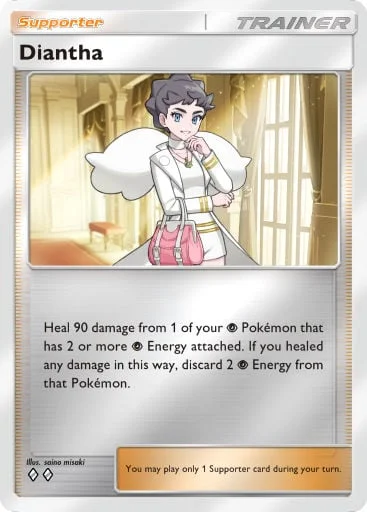 Diantha 380/429, carta do Pacote Deluxe Mega (Pokémon TCG Pocket)