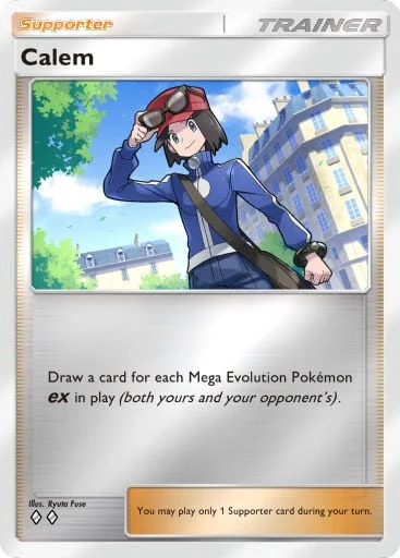 Calem 381/429, carta do Pacote Deluxe Mega (Pokémon TCG Pocket)