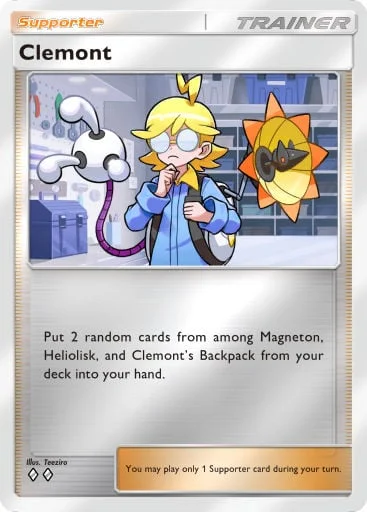 Clemont 384/429, carta do Pacote Deluxe Mega (Pokémon TCG Pocket)