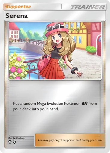 Serena 385/429, carta do Pacote Deluxe Mega (Pokémon TCG Pocket)