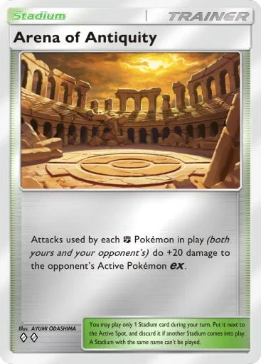 Arena of Antiquity 394/429, carta do Pacote Deluxe Mega (Pokémon TCG Pocket)