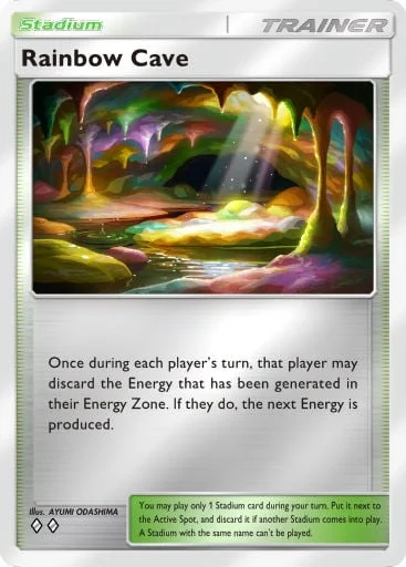 Rainbow Cave 399/429, carta do Pacote Deluxe Mega (Pokémon TCG Pocket)