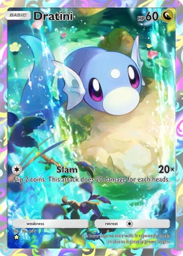 Dratini 407/429, carta do Pacote Deluxe Mega (Pokémon TCG Pocket)