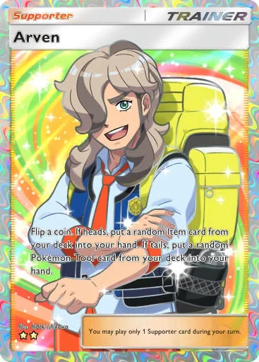 Arven 423/429, carta do Pacote Deluxe Mega (Pokémon TCG Pocket)