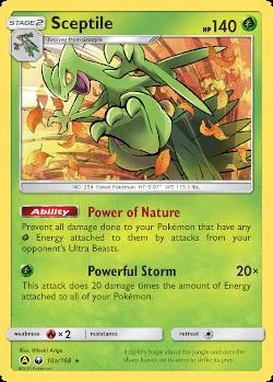 Sceptile 10a/168
