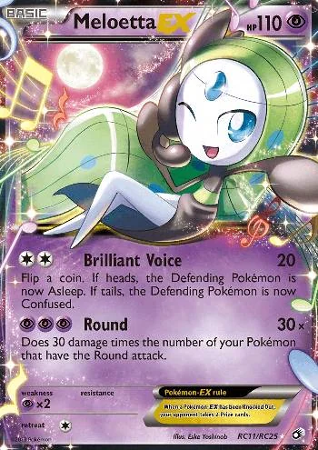 Meloetta-EX RC11/113