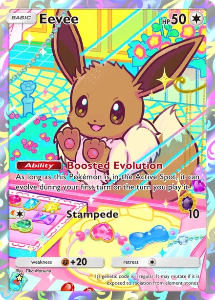 Eevee do Pacote Deluxe Mega