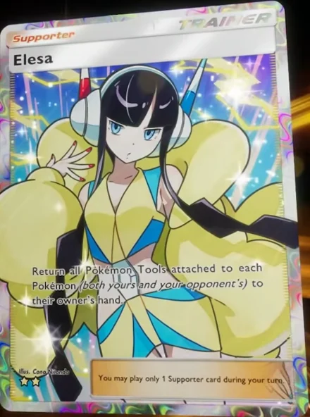 Elesa do Pacote Deluxe Mega