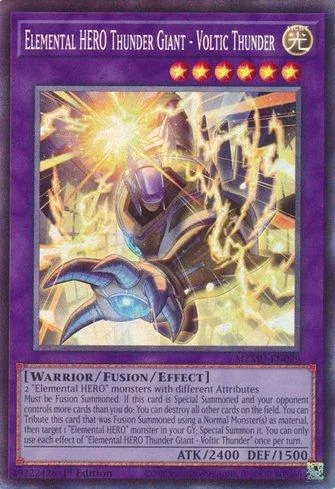 Elemental HERO Thunder Giant - Voltic Thunder de Labirinto de los Muertos