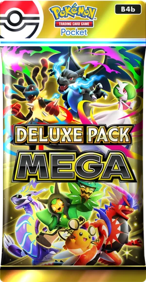Pacote Deluxe Mega (Deluxe Pack Mega) do Pokémon TCG Pocket