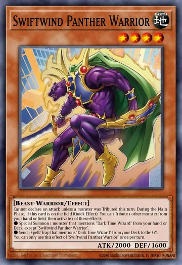 Guerreiro Pantera Vento Veloz de Beyond the Brave (Yu-Gi-Oh)
