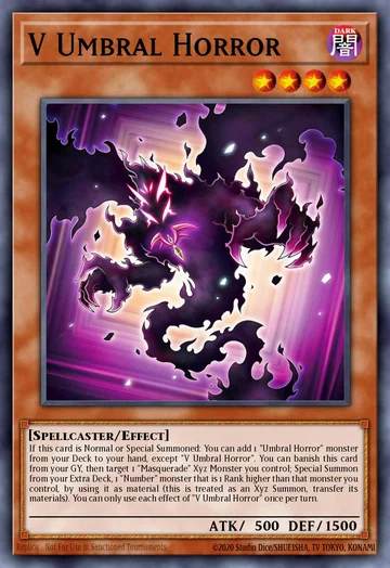 Terror Umbral V de Beyond the Brave (Yu-Gi-Oh)