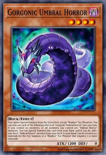 Terror Umbral Gorgônico de Beyond the Brave (Yu-Gi-Oh)