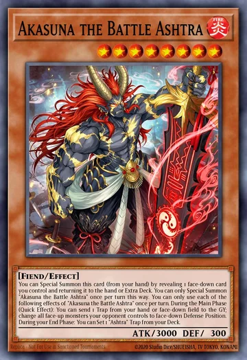 Akasuna, o Ashtra de Batalha de Beyond the Brave (Yu-Gi-Oh)