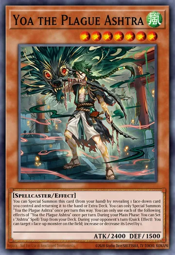 Yoa, o Ashtra da Peste de Beyond the Brave (Yu-Gi-Oh)