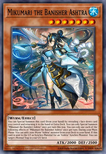 Mikumari, a Ashtra Banidora de Beyond the Brave (Yu-Gi-Oh)