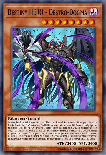 HERÓI do Destino - Dogma Destro de Beyond the Brave (Yu-Gi-Oh)