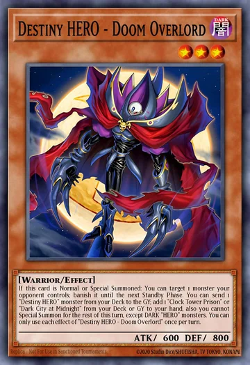 HERÓI do Destino - Suserano da Condenação de Beyond the Brave (Yu-Gi-Oh)
