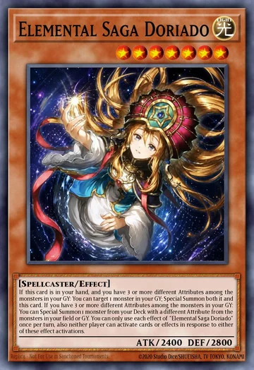 Doriado, Saga dos Elementos de Beyond the Brave (Yu-Gi-Oh)