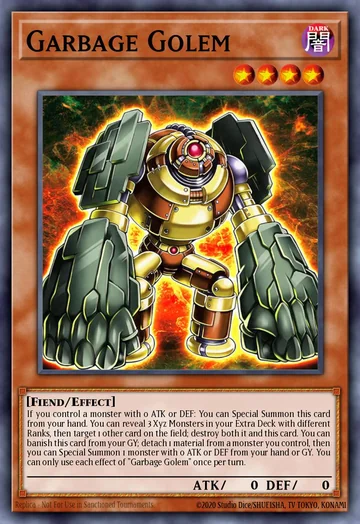 Golem do Lixo de Beyond the Brave (Yu-Gi-Oh)