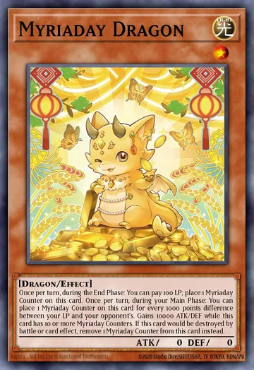 Dragão Miriadia de Beyond the Brave (Yu-Gi-Oh)