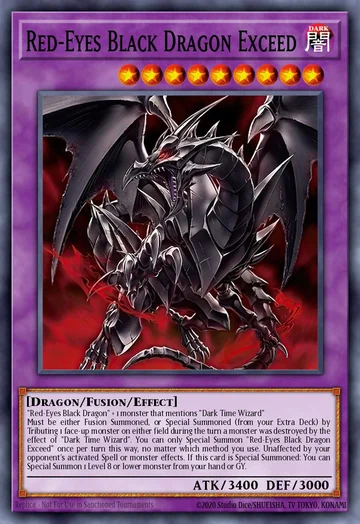 Dragão Negro de Olhos Vermelhos Ultrapassado de Beyond the Brave (Yu-Gi-Oh)