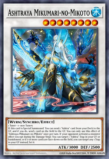 Ashtraya Mikumari-no-Mikoto de Beyond the Brave (Yu-Gi-Oh)