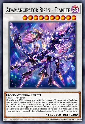 Ressurgido Adamancipador - Tiamita de Beyond the Brave (Yu-Gi-Oh)