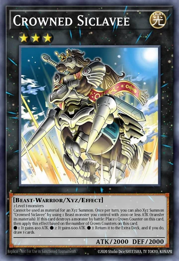 Siclavee Coroado de Beyond the Brave (Yu-Gi-Oh)