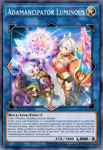 Resplandecente Adamancipador de Beyond the Brave (Yu-Gi-Oh)