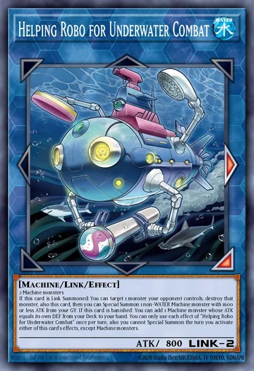 Robô Ajudante de Combate Subaquático de Beyond the Brave (Yu-Gi-Oh)