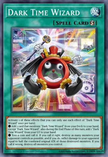 Mago do Tempo Negro de Beyond the Brave (Yu-Gi-Oh)