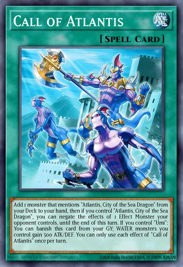 Chamado da Atlântida de Beyond the Brave (Yu-Gi-Oh)